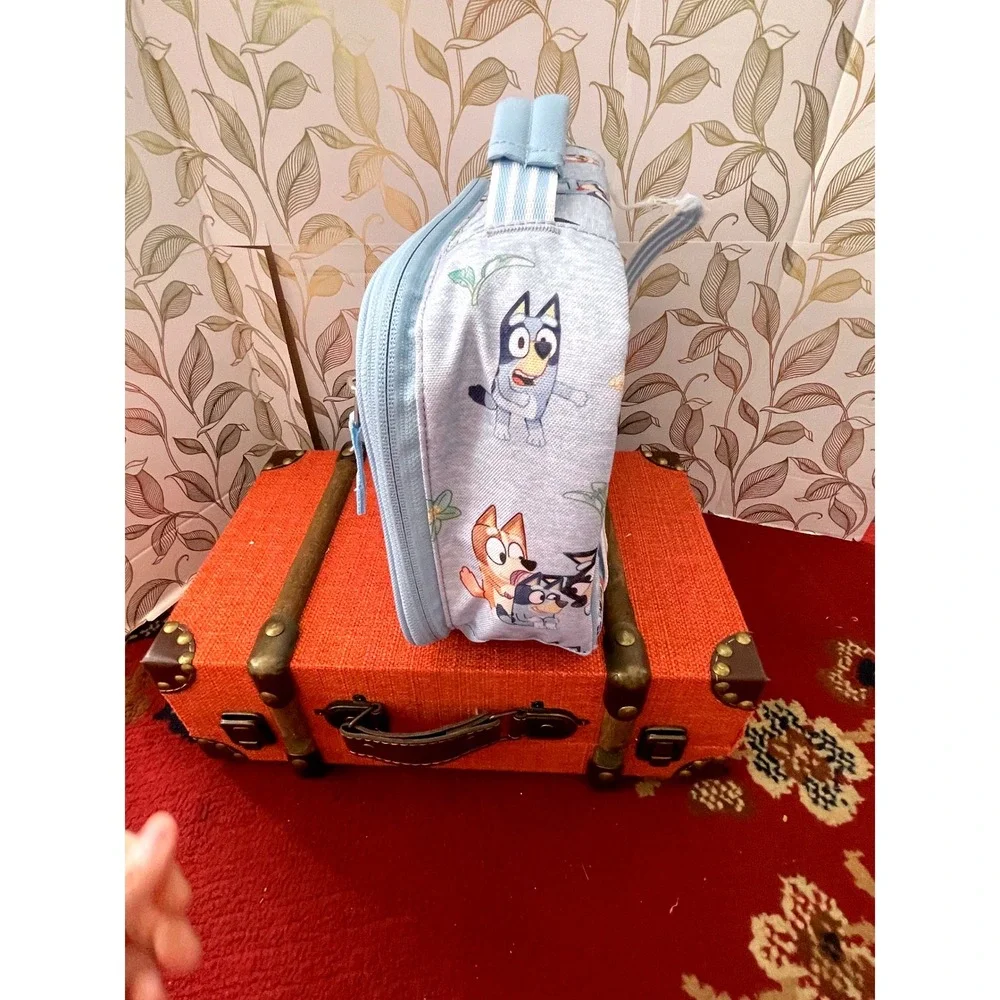 Mackenzie Bluey Bingo Cold Pack Lunch‎ Bag Box Pottery Barn Kids Small Defect